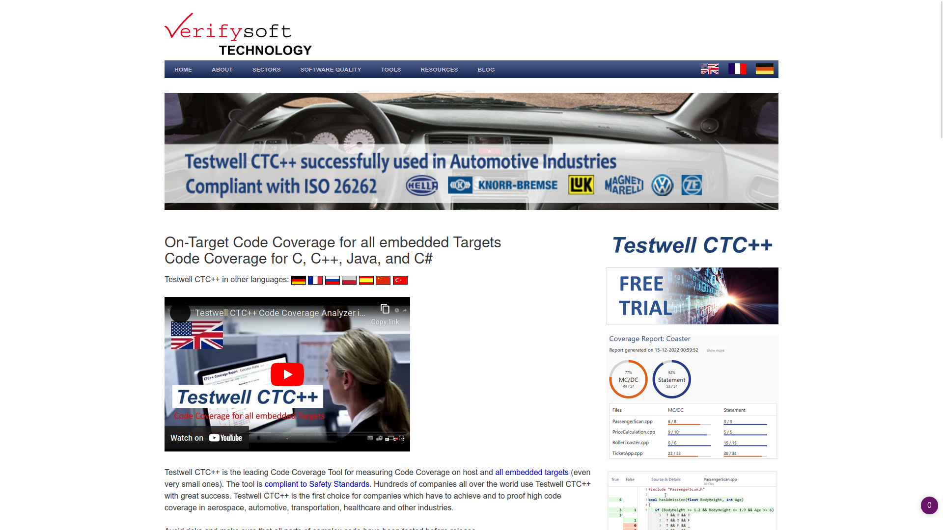 Testwell CTC++