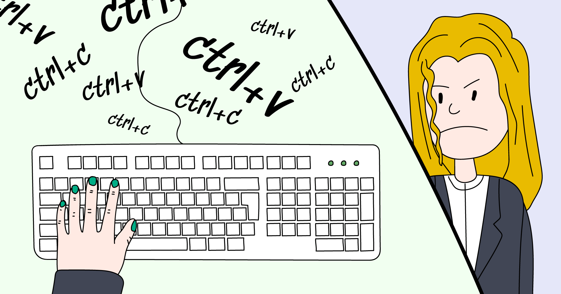 The pain of copy-pasting