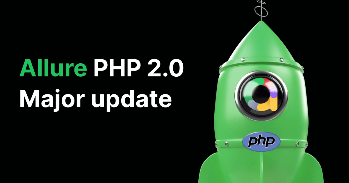 Allure PHP 2.0 Major update