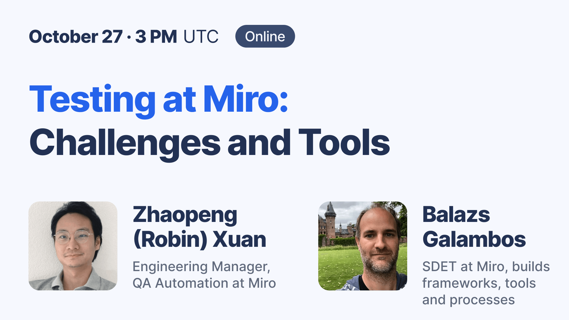 Testing at Miro&#58; Challenges and Tools