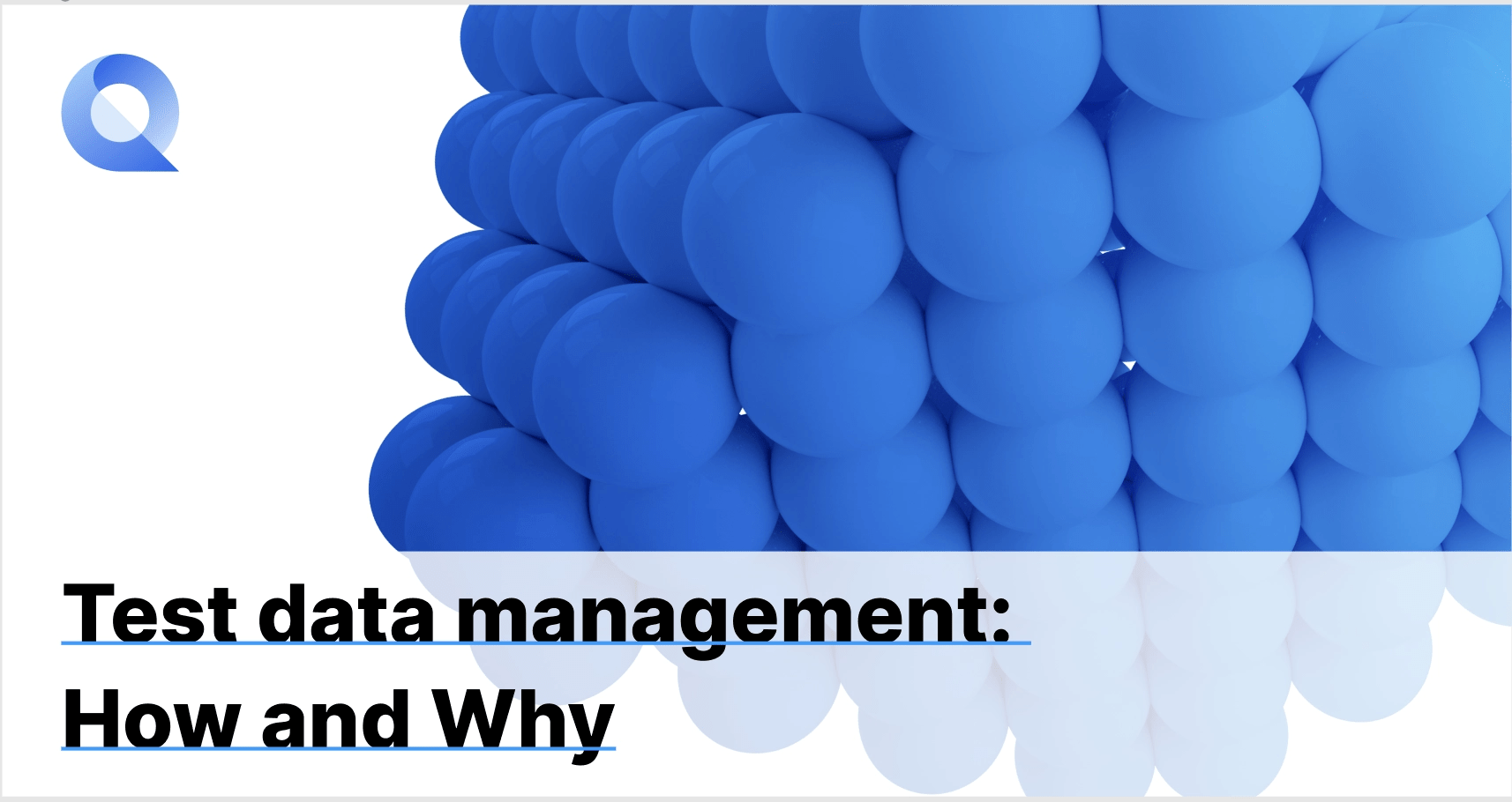 Test data management. How and Why