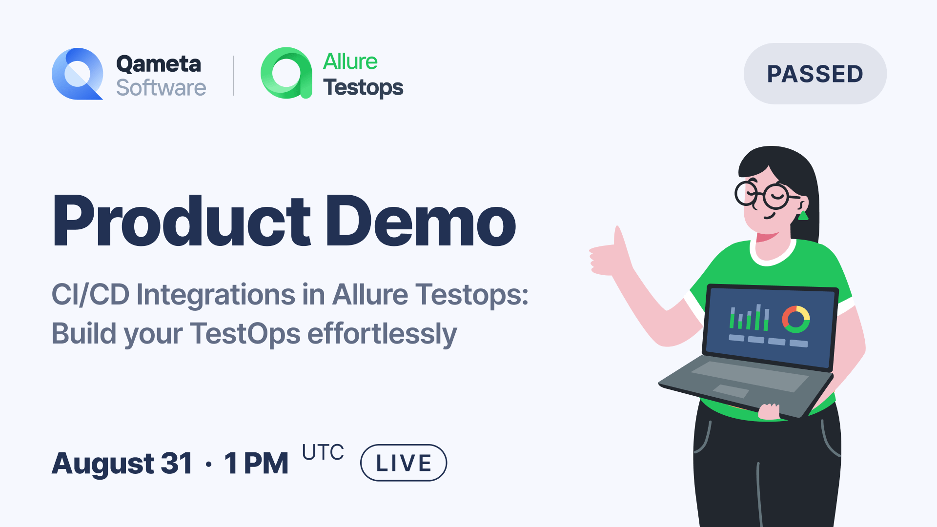 Let's learn how to unlock continuous testing together on our CI/CD Integration-focused event