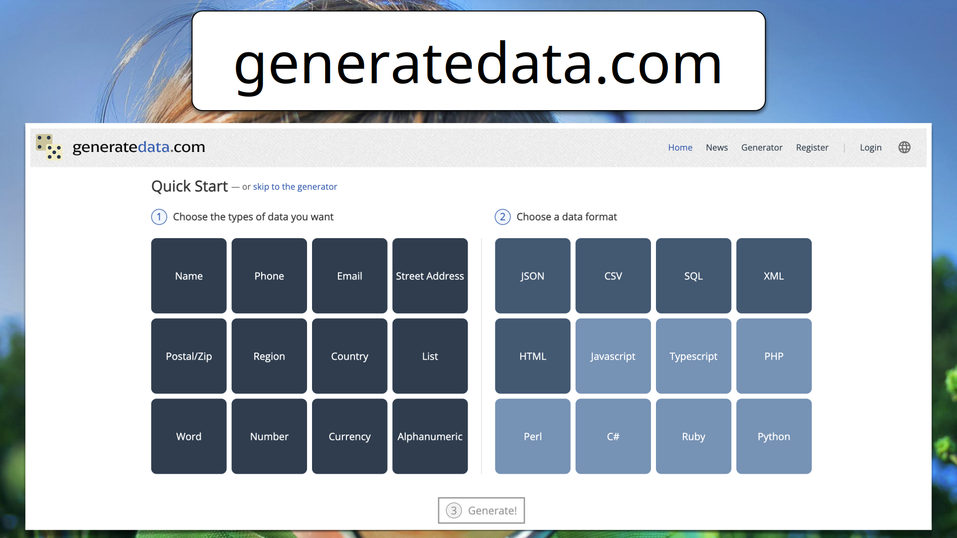 generatedata.com