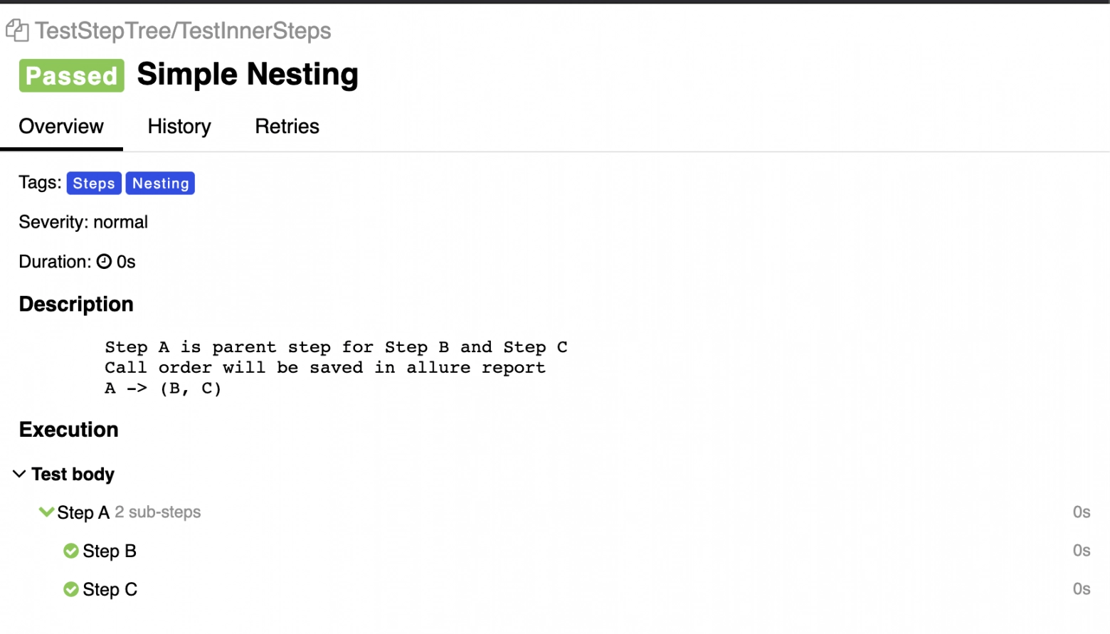 Screenshot Nesting