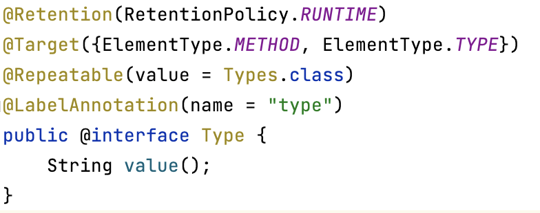 A custom annotation